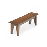 Dakota Dining Bench with Live Edge Option